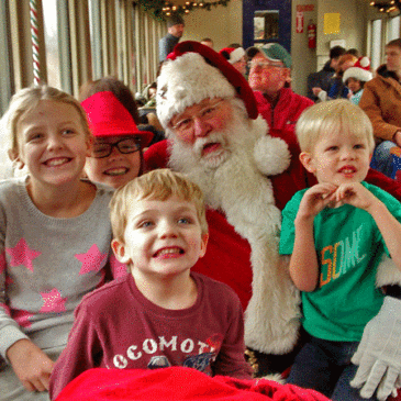 Santa Train – Coopersville & Marne Railway – Day Trip